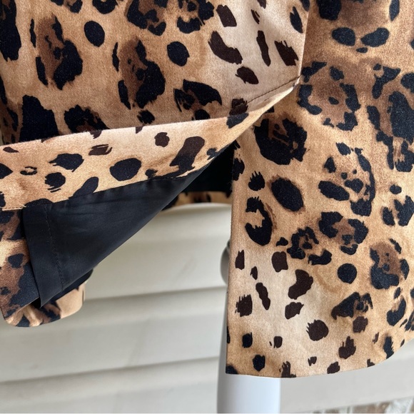 •André Oliver• Leopard Print Pencil Skirt - Size 6 - Picture 6 of 8